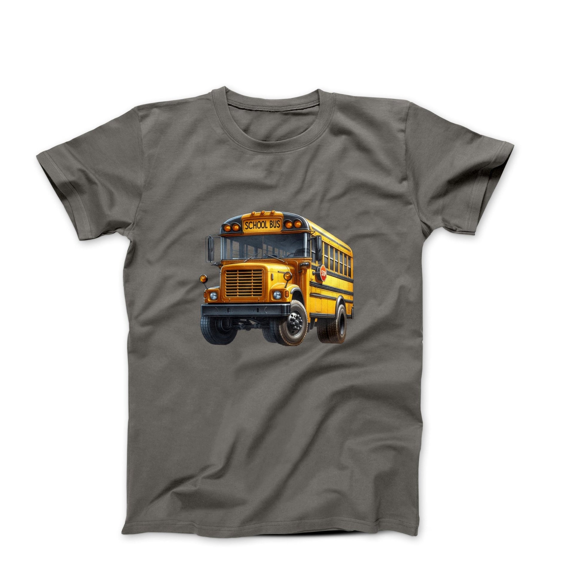 Yellow School Bus ("Yellow Dog") T-shirt - Cars, Trucks & Cycles - Harvey Ltd