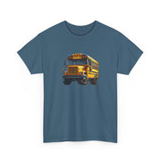 Yellow School Bus ("Yellow Dog") T-shirt - Cars, Trucks & Cycles - Harvey Ltd