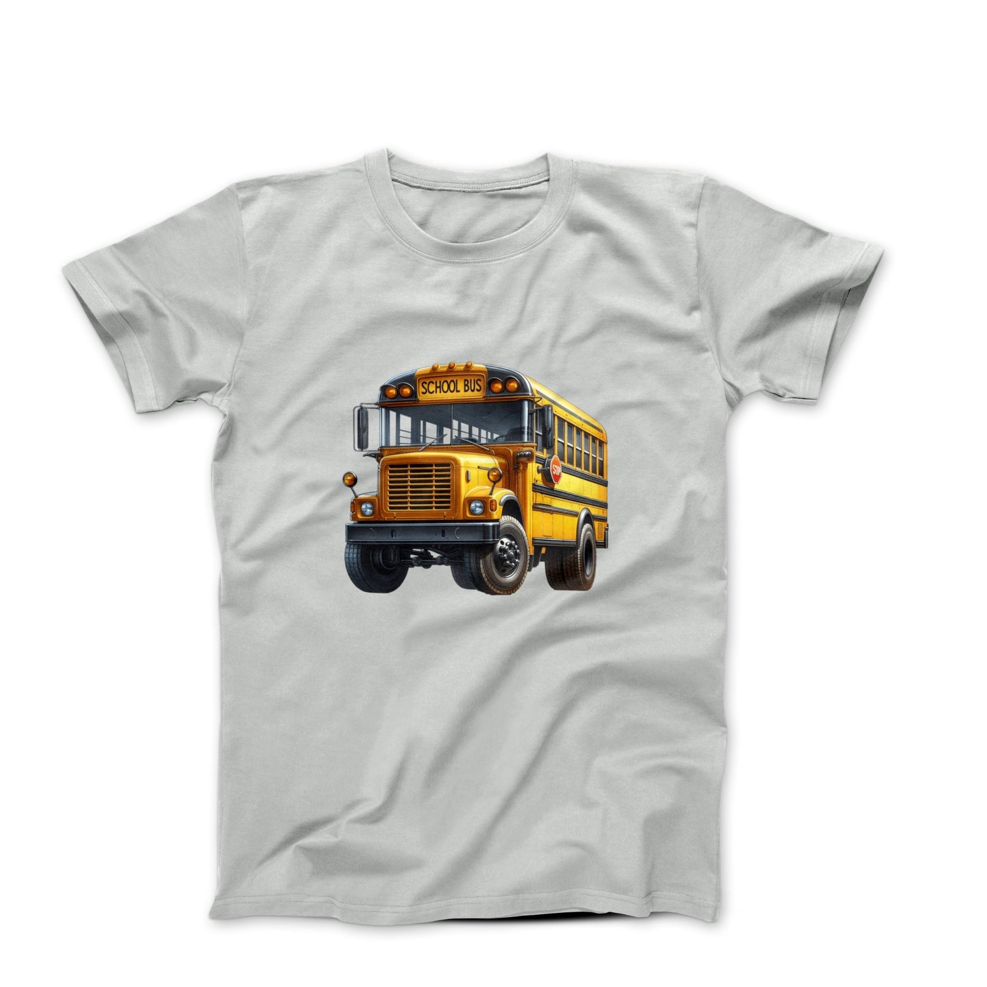 Yellow School Bus ("Yellow Dog") T-shirt - Cars, Trucks & Cycles - Harvey Ltd