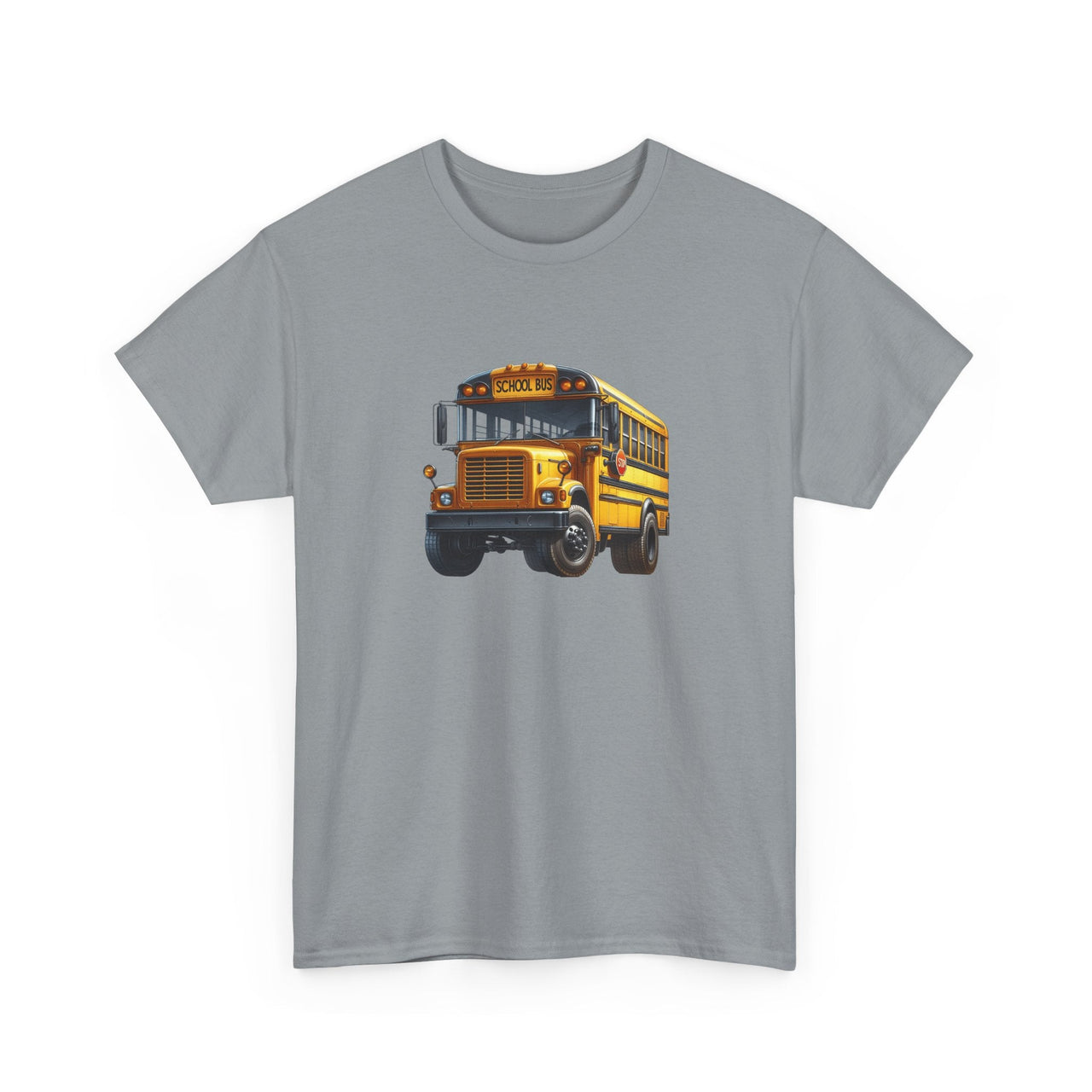 Yellow School Bus ("Yellow Dog") T-shirt - Cars, Trucks & Cycles - Harvey Ltd
