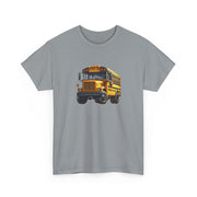 Yellow School Bus ("Yellow Dog") T-shirt - Cars, Trucks & Cycles - Harvey Ltd