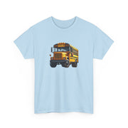 Yellow School Bus ("Yellow Dog") T-shirt - Cars, Trucks & Cycles - Harvey Ltd