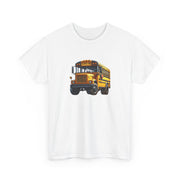Yellow School Bus ("Yellow Dog") T-shirt - Cars, Trucks & Cycles - Harvey Ltd