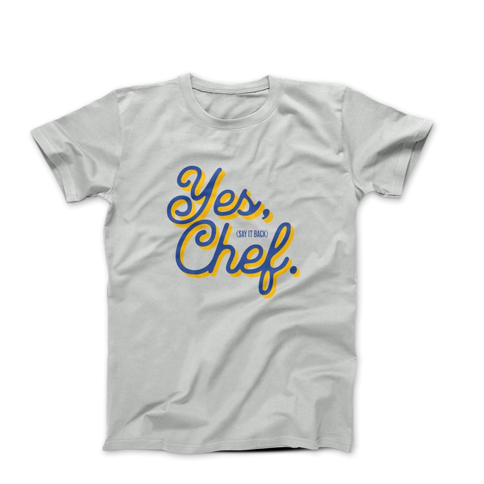 Yes, Chef (Say It Back) Illustration T-Shirt - Comics, Movies & Music - Harvey Ltd