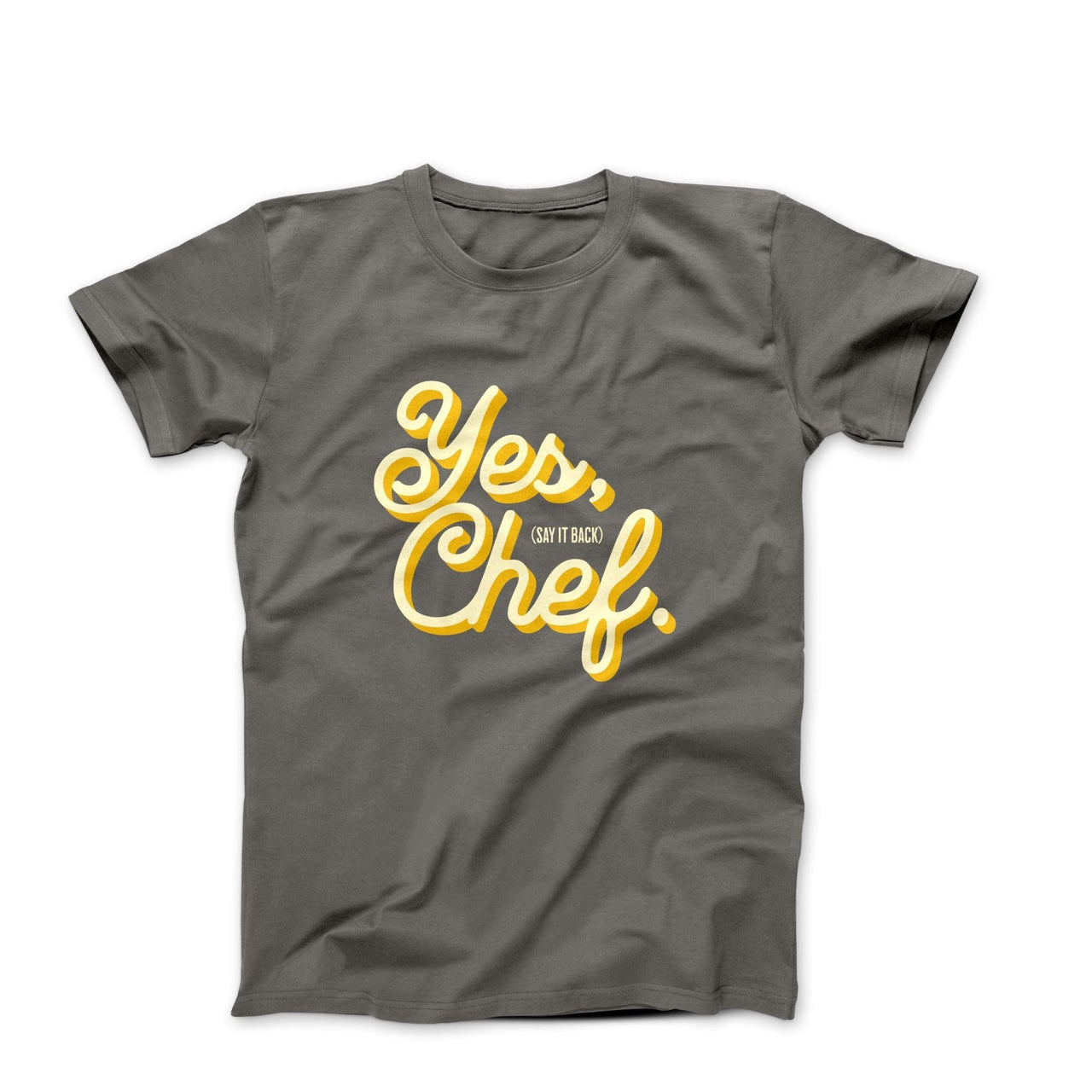 Yes, Chef (Say It Back) Illustration T-Shirt - Comics, Movies & Music - Harvey Ltd