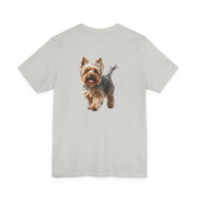 Yorkshire Terrier Front & Back Printed T-shirt - Pets & Animals - Harvey Ltd