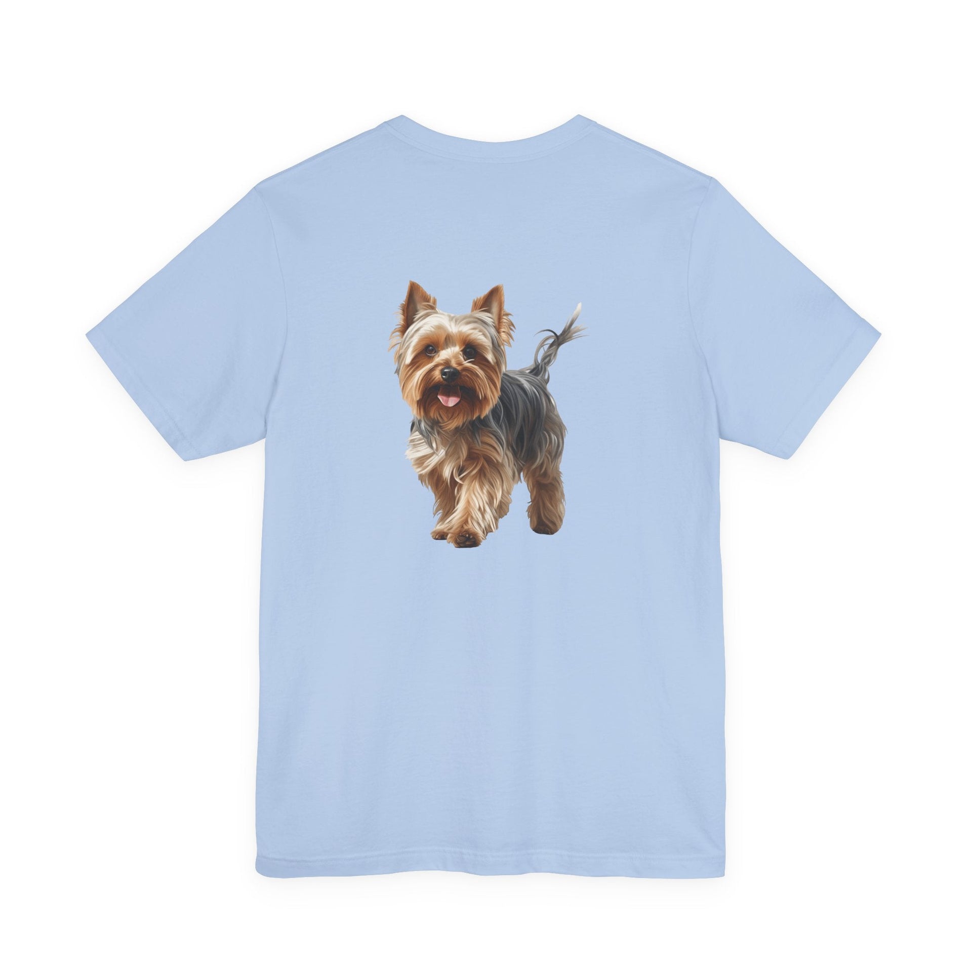 Yorkshire Terrier Front & Back Printed T-shirt - Pets & Animals - Harvey Ltd