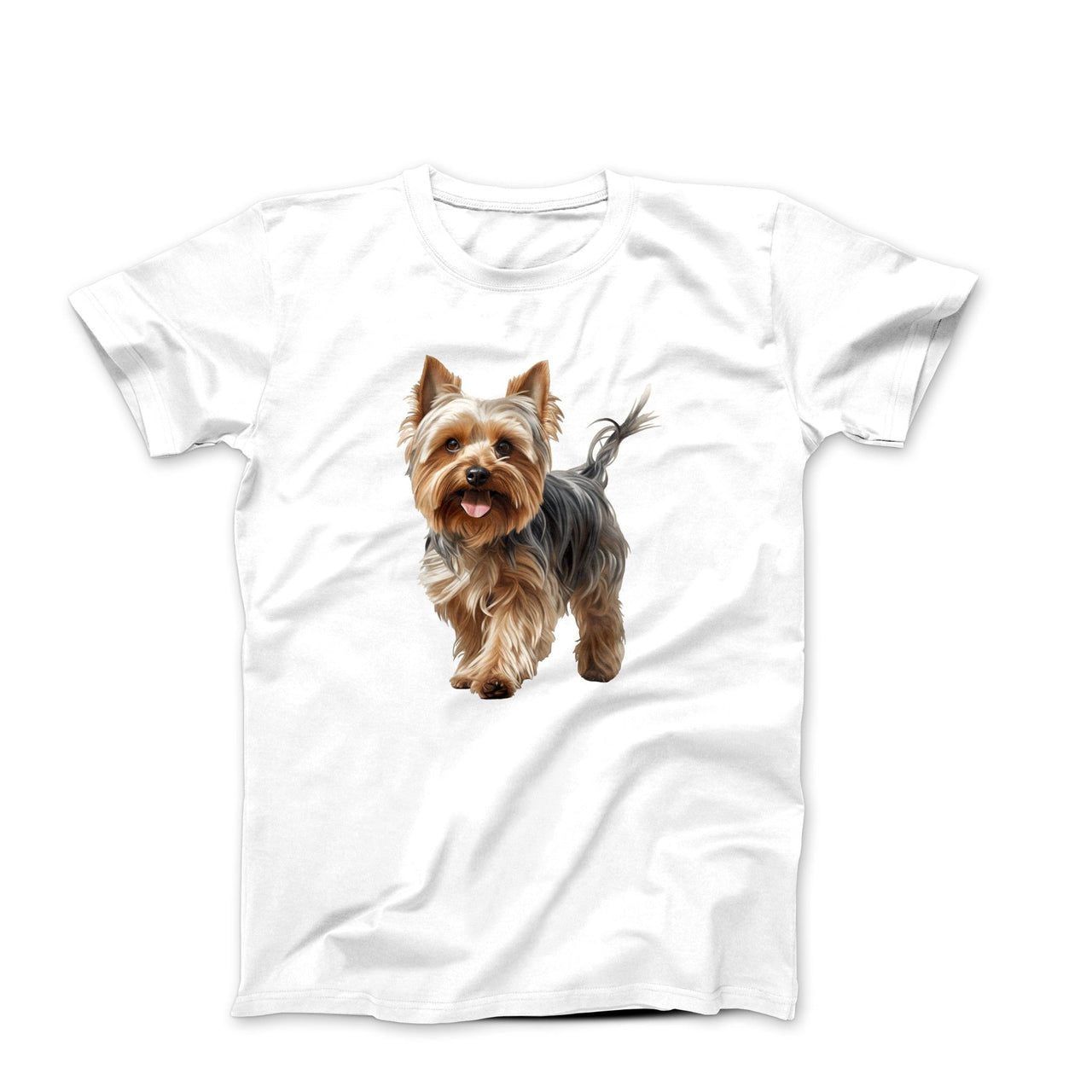 Yorkshire Terrier Illustration T-shirt - Pets & Animals - Harvey Ltd