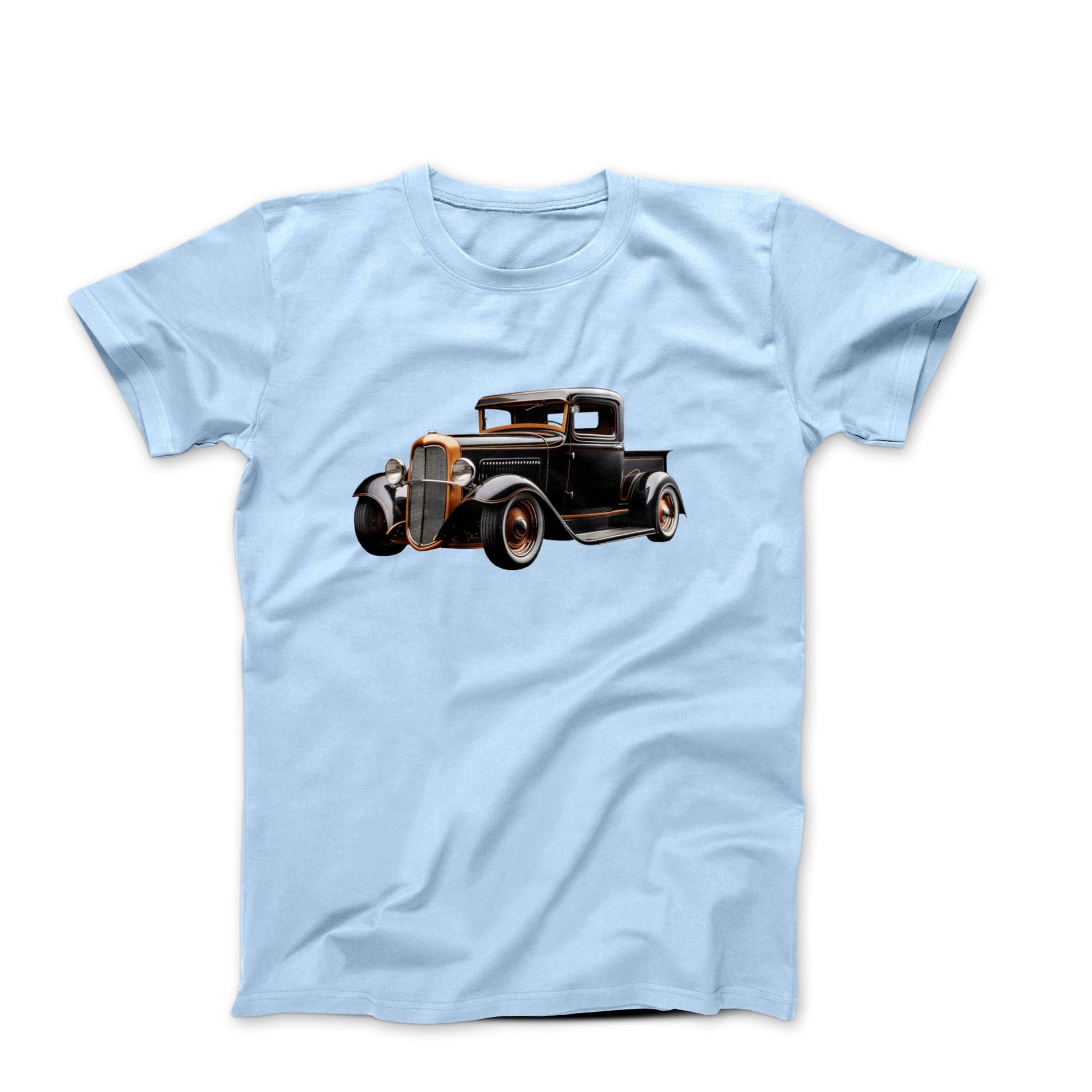 1930s Ford Hi-Boy Black Pickup Truck T-shirt - Clothing - Harvey Ltd