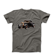 1930s Ford Hi-Boy Black Pickup Truck T-shirt - Clothing - Harvey Ltd