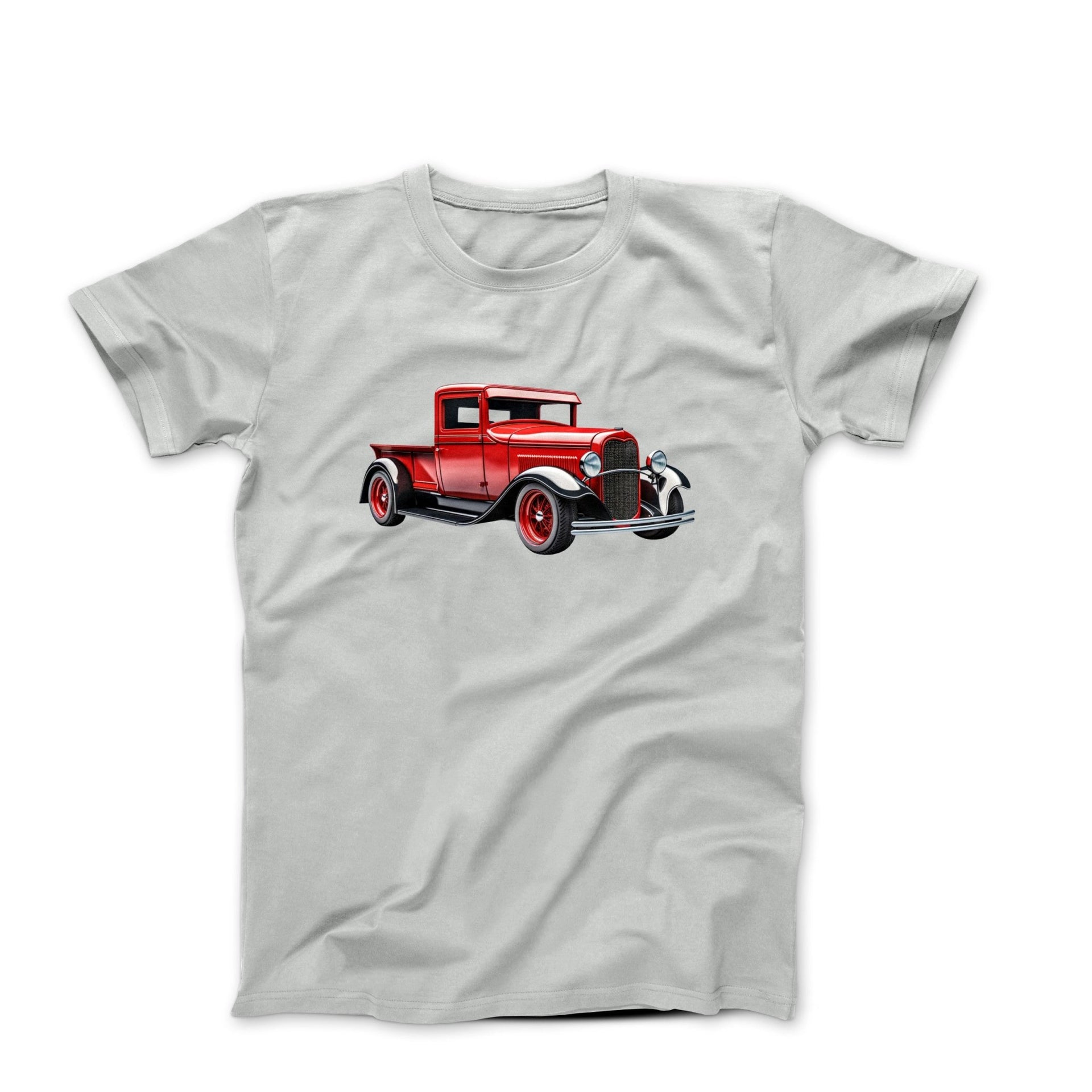 1930s Ford Hi-Boy Red Pickup Truck T-shirt - Clothing - Harvey Ltd