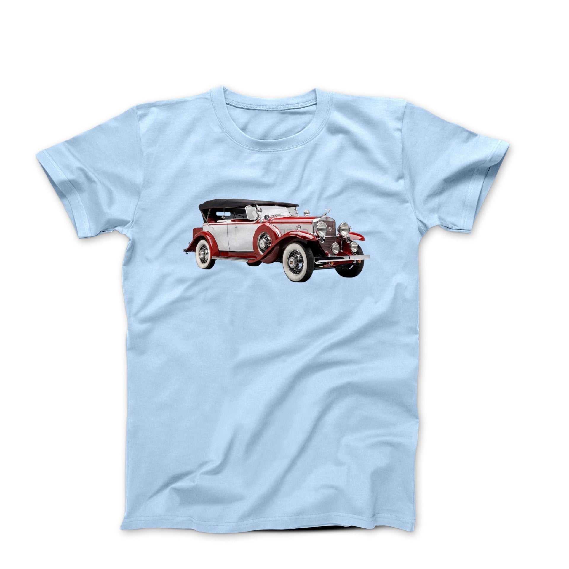 1931 Cadillac 355A Dual-Cowl Fleetwood Phaeton T-shirt - Clothing - Harvey Ltd