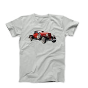 1932 Auburn 8-100A Boattail Speedster T-shirt - Clothing - Harvey Ltd