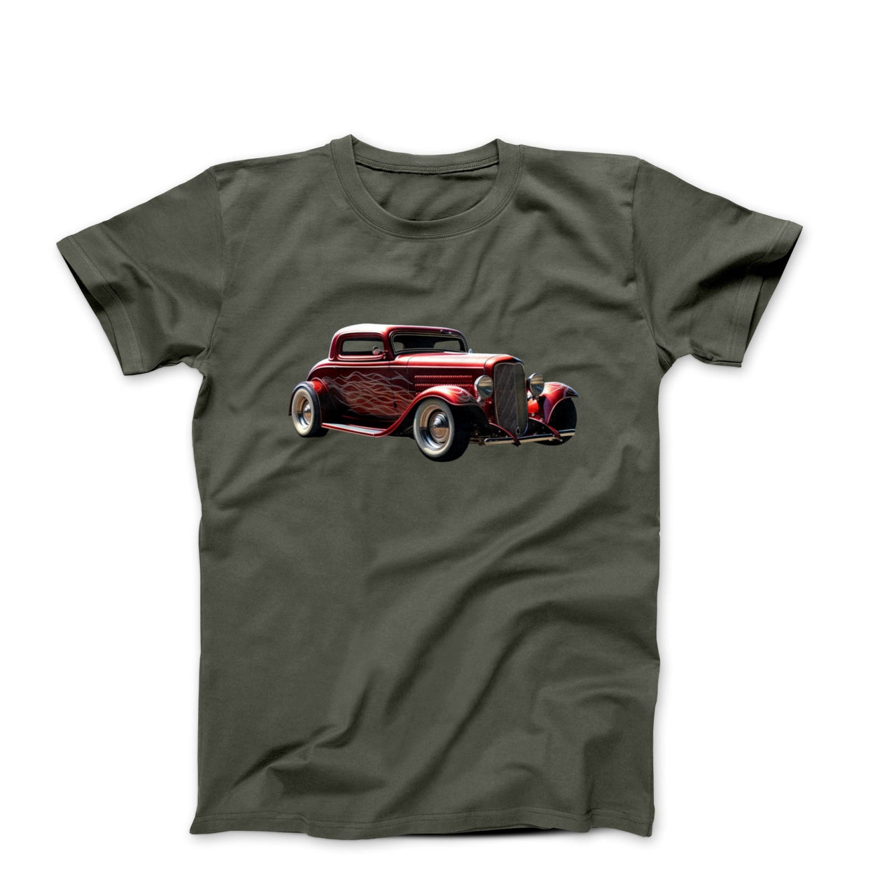 1934 Ford 3-Window Coupe T-shirt - Clothing - Harvey Ltd