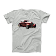 1934 Ford 3-Window Coupe T-shirt - Clothing - Harvey Ltd