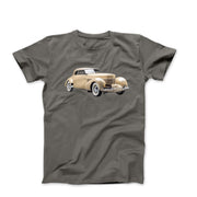 1937 Cord 812 Phaeton Convertible T-shirt - Clothing - Harvey Ltd