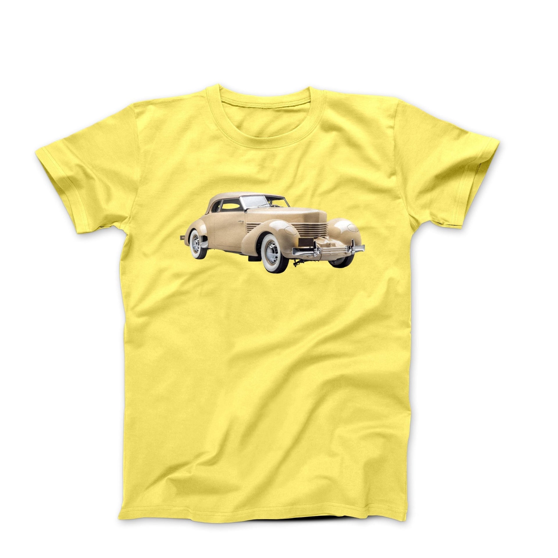 1937 Cord 812 Phaeton Convertible T-shirt - Clothing - Harvey Ltd
