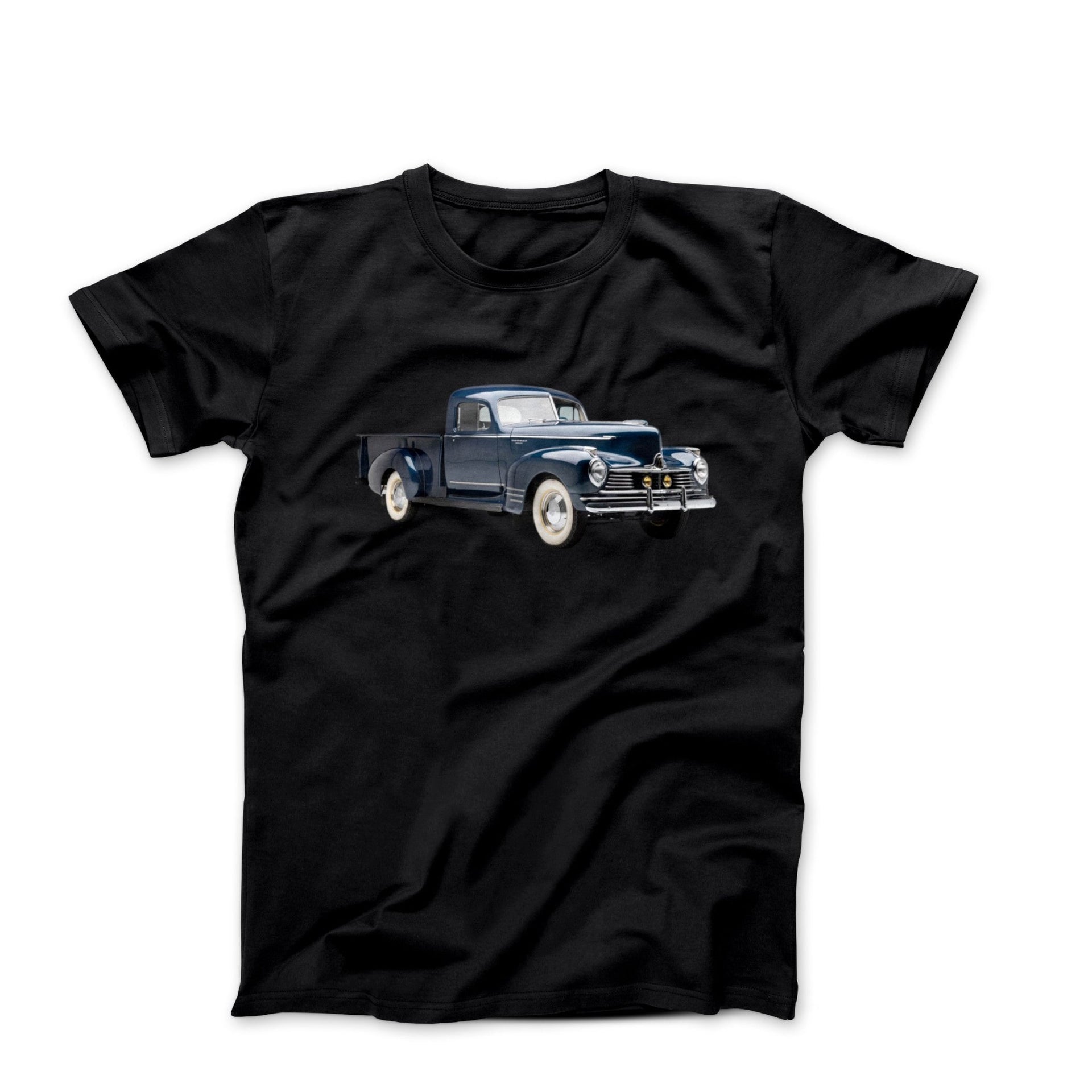 1946 Hudson Super Six Pickup Truck Illustration T-shirt - Clothing - Harvey Ltd