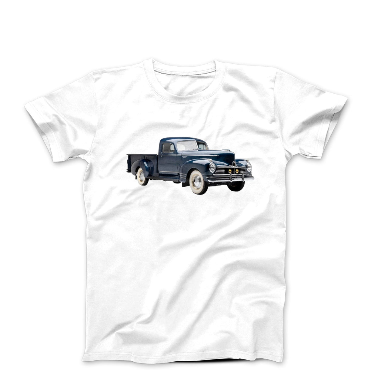 1946 Hudson Super Six Pickup Truck Illustration T-shirt - Clothing - Harvey Ltd