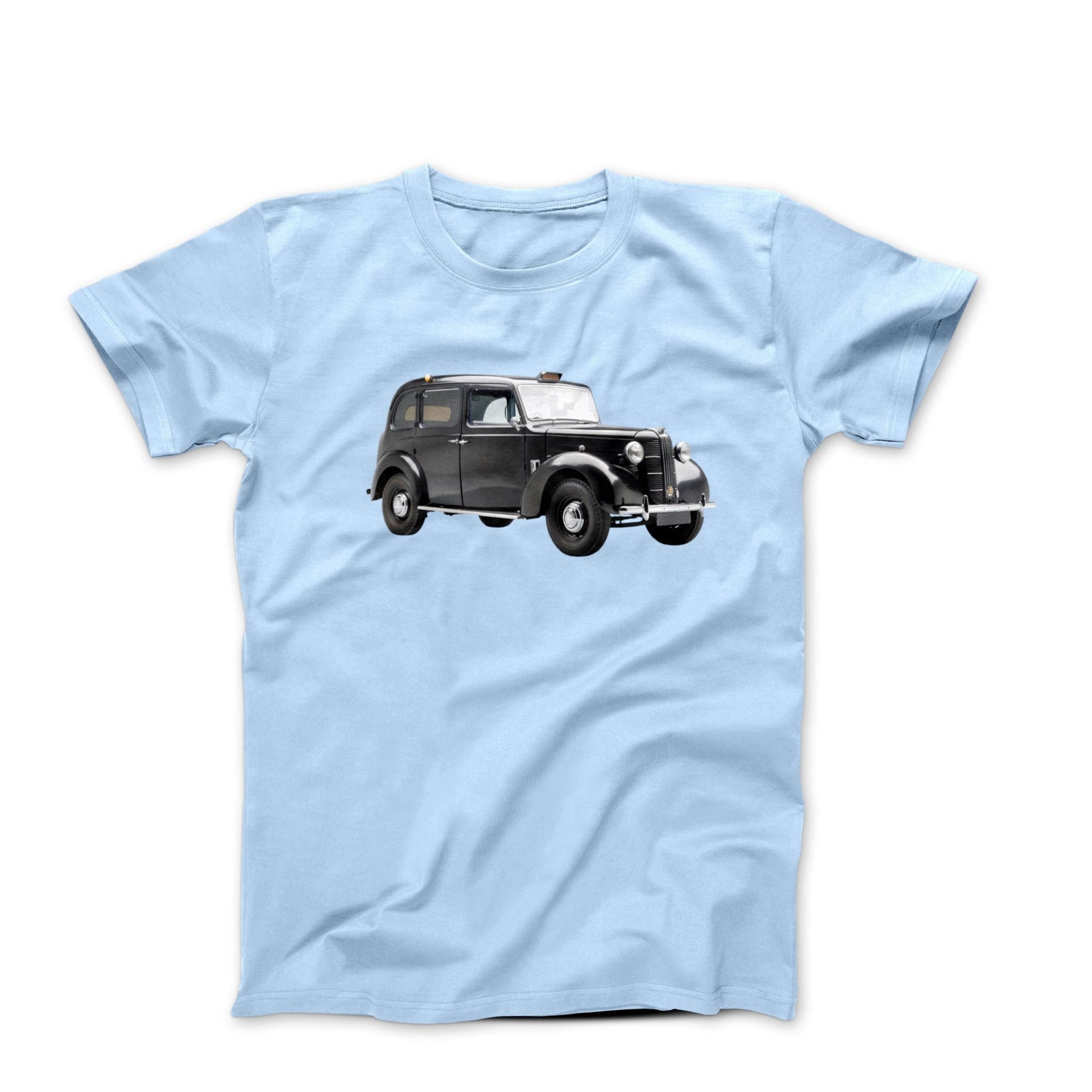 1955 Austin FX3 London Cab Illustration T-shirt - Clothing - Harvey Ltd