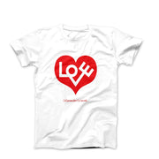Alexander Girard Love Heart (1972) Artwork T-shirt - Clothing - Harvey Ltd
