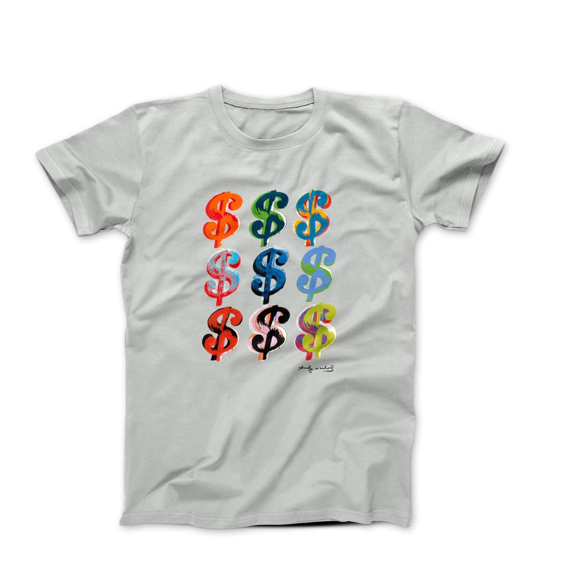 Andy Warhol Dollar Sign (1981) Artwork T-shirt - Clothing - Harvey Ltd