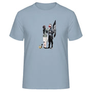 Banksy Anarchist Punk And His Mother Artwork T-Shirt - Clothing - Harvey Ltd
