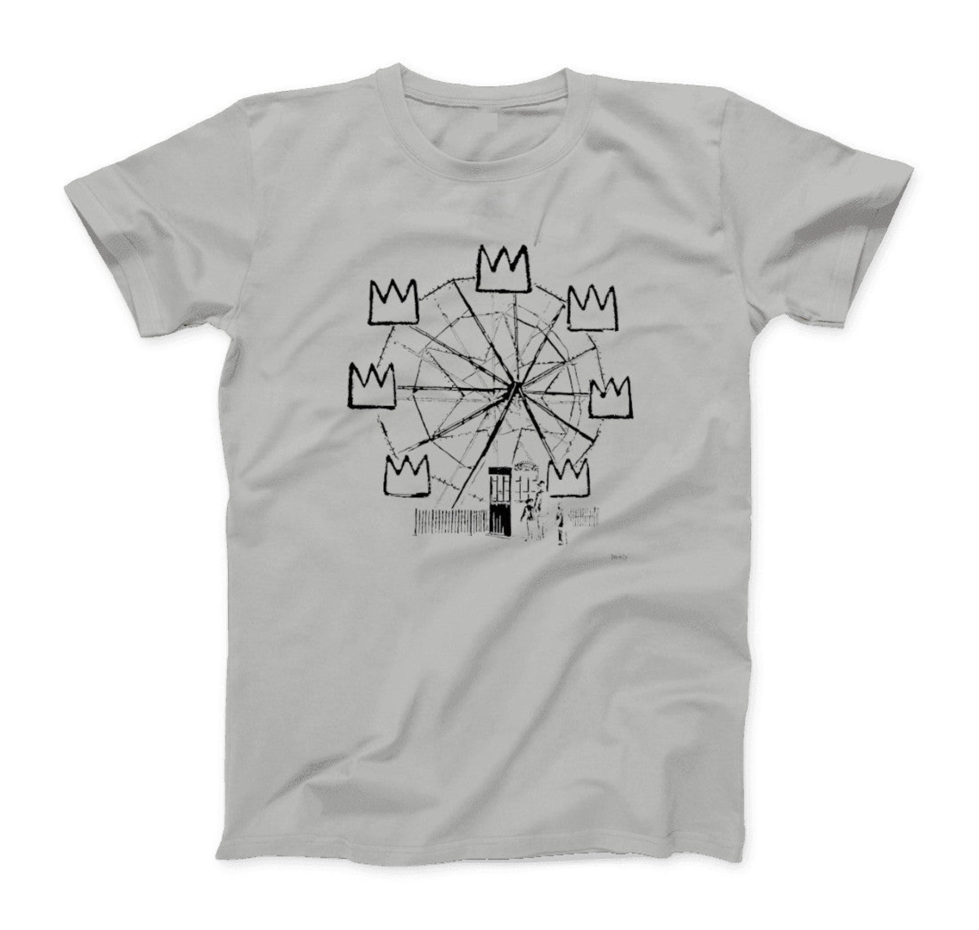Banksy Ferris Wheel Homage Artwork T-Shirt - Clothing - Harvey Ltd