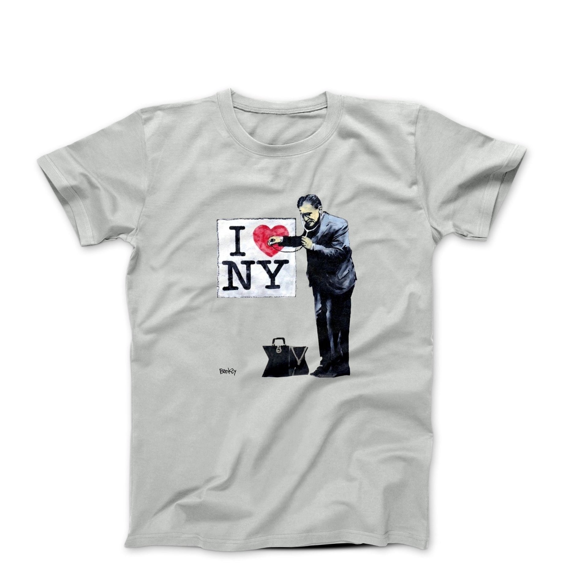 Banksy I Love NY (2013) Street Art T-shirt - Clothing - Harvey Ltd