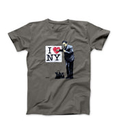 Banksy I Love NY (2013) Street Art T-shirt - Clothing - Harvey Ltd