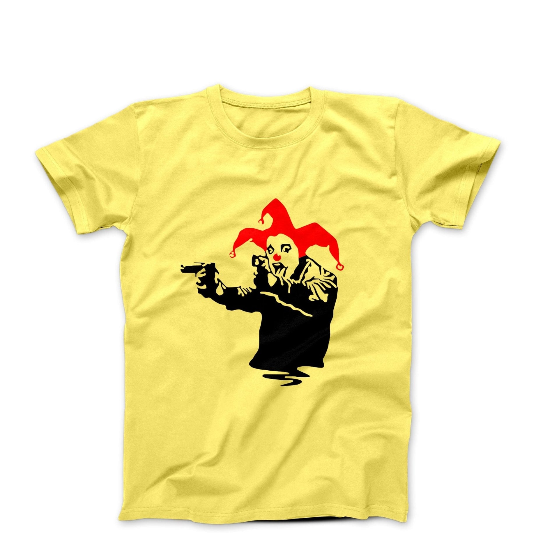 Banksy Insane Clown (2001) Street Art T-shirt - Street, Pop & Media Art - Harvey Ltd
