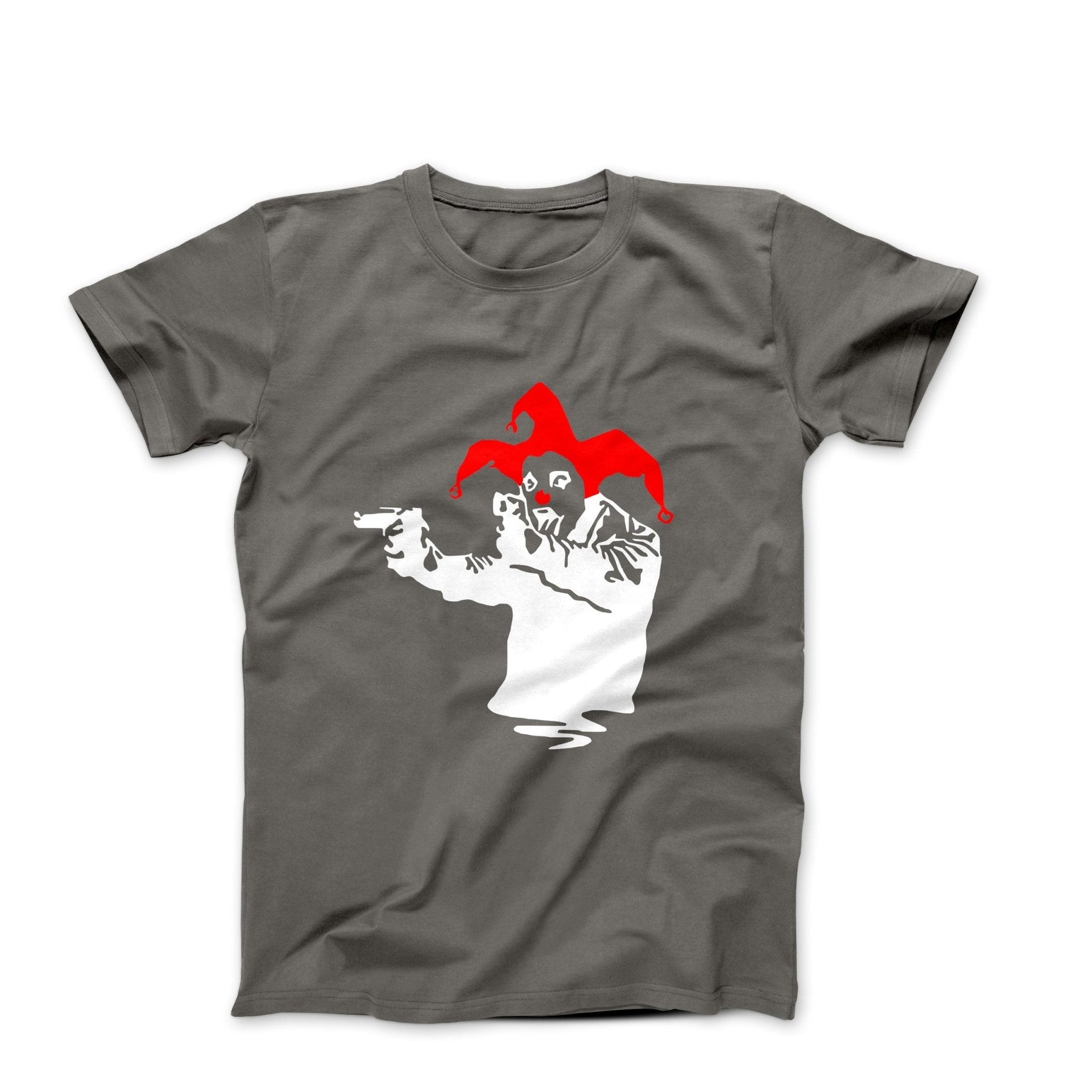 Banksy Insane Clown (2001) Street Art T-shirt - Street, Pop & Media Art - Harvey Ltd