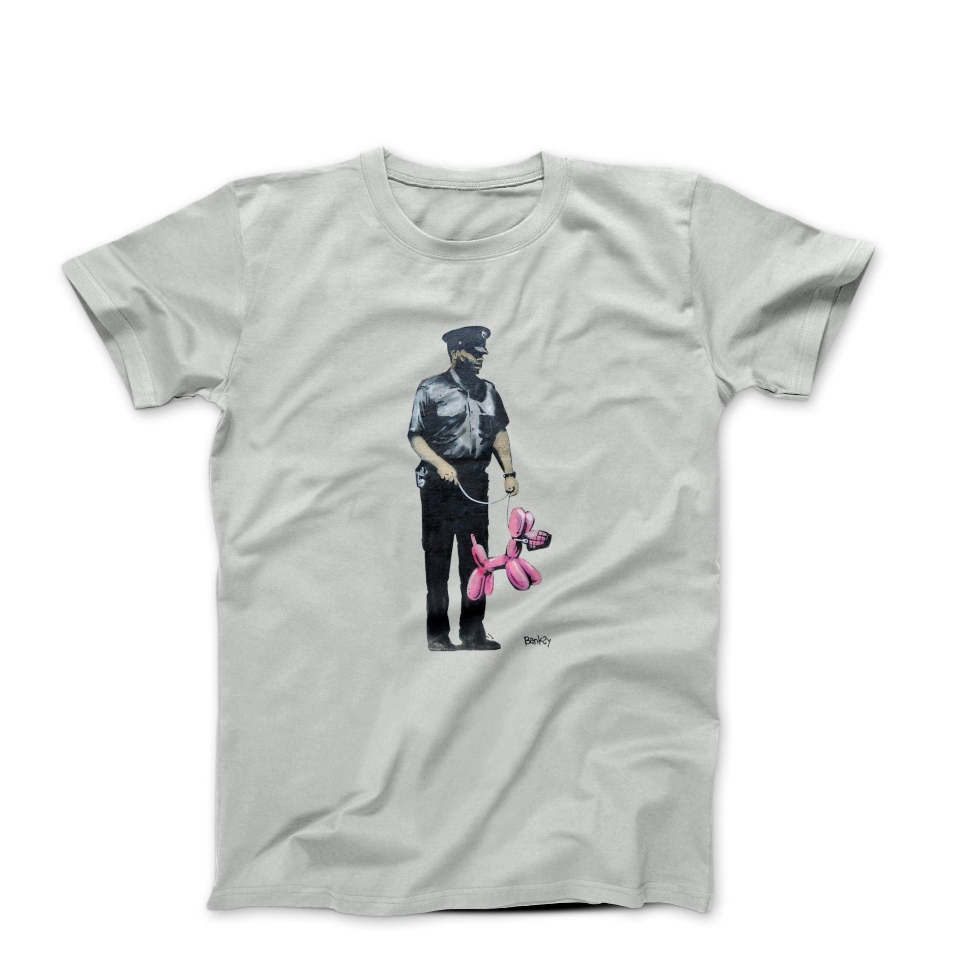 Banksy Pink Balloon Dog Graffiti T-shirt - Clothing - Harvey Ltd