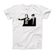 Banksy Pulp Fiction 2002 Street Art T-shirt - Clothing - Harvey Ltd