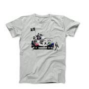 Banksy Tribute Peace & Love VW Camper Street Art T-shirt - Clothing - Harvey Ltd