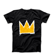 Basquiat Crown Graffiti Art T-Shirt - Clothing - Harvey Ltd