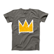 Basquiat Crown Graffiti Art T-Shirt - Clothing - Harvey Ltd