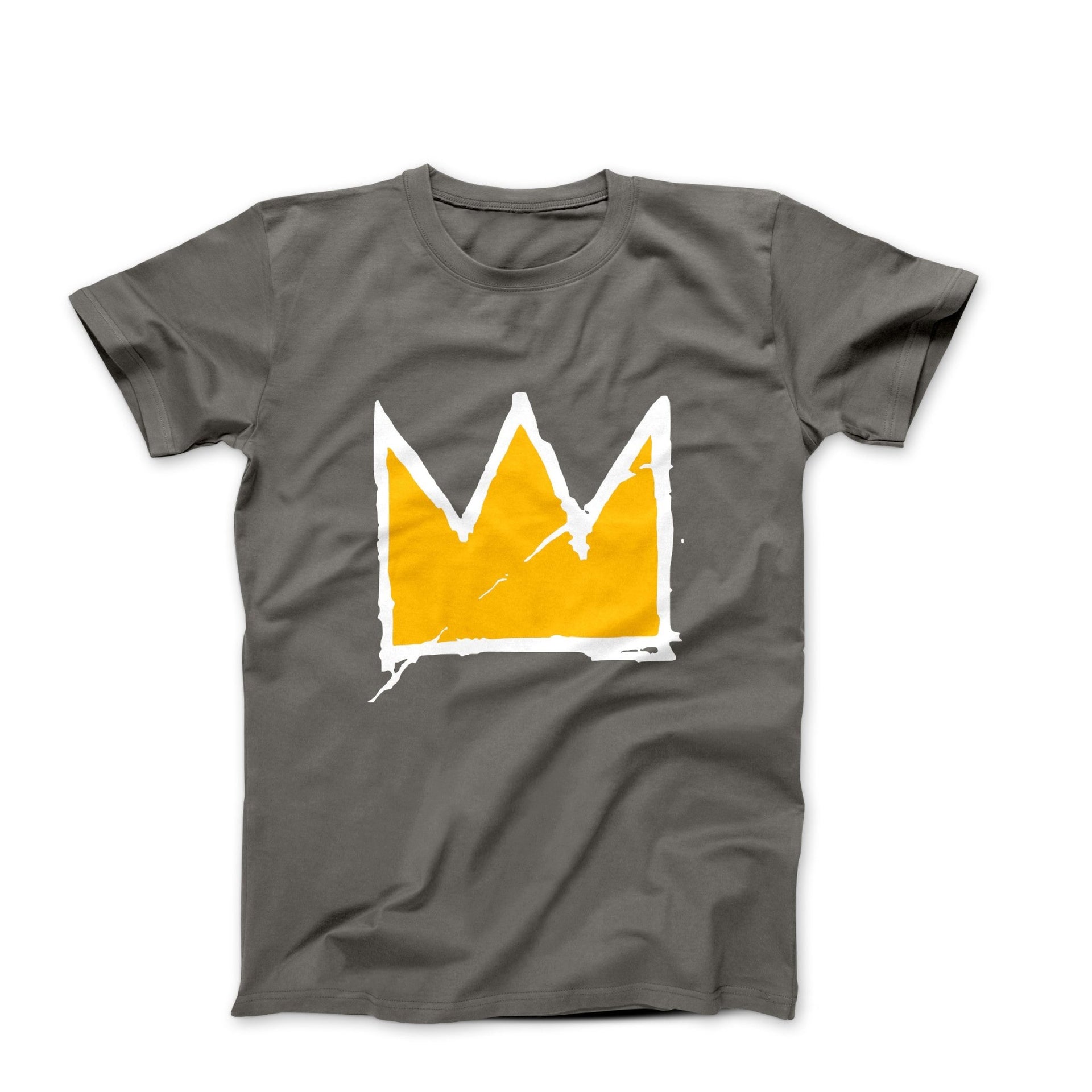 Basquiat Crown Graffiti Art T-Shirt - Clothing - Harvey Ltd