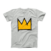 Basquiat Crown Graffiti Art T-Shirt - Clothing - Harvey Ltd