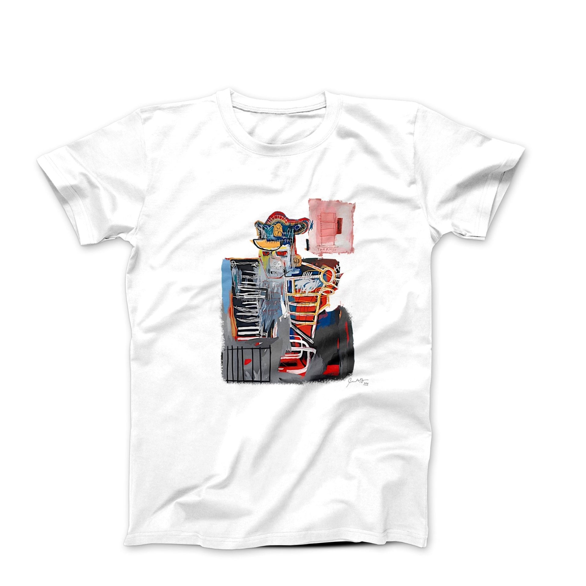 Basquiat La Hara (1981) Artwork T-Shirt - Clothing - Harvey Ltd
