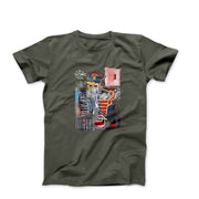 Basquiat La Hara (1981) Artwork T-Shirt - Clothing - Harvey Ltd
