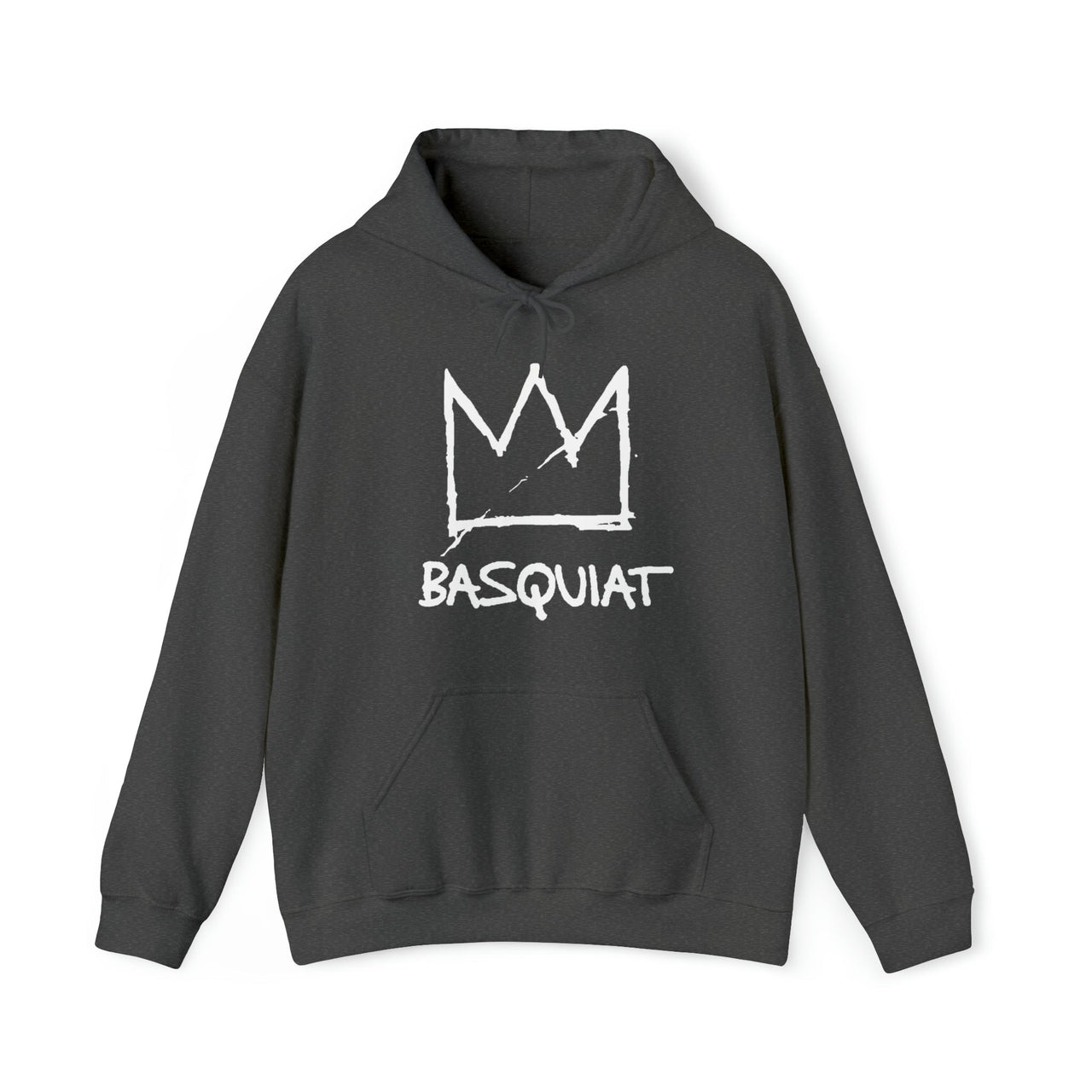 Basquiat Name with Crown Hoodie - Clothing - Harvey Ltd