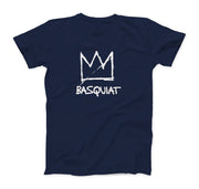 Basquiat Name with Crown T-Shirt - Clothing - Harvey Ltd