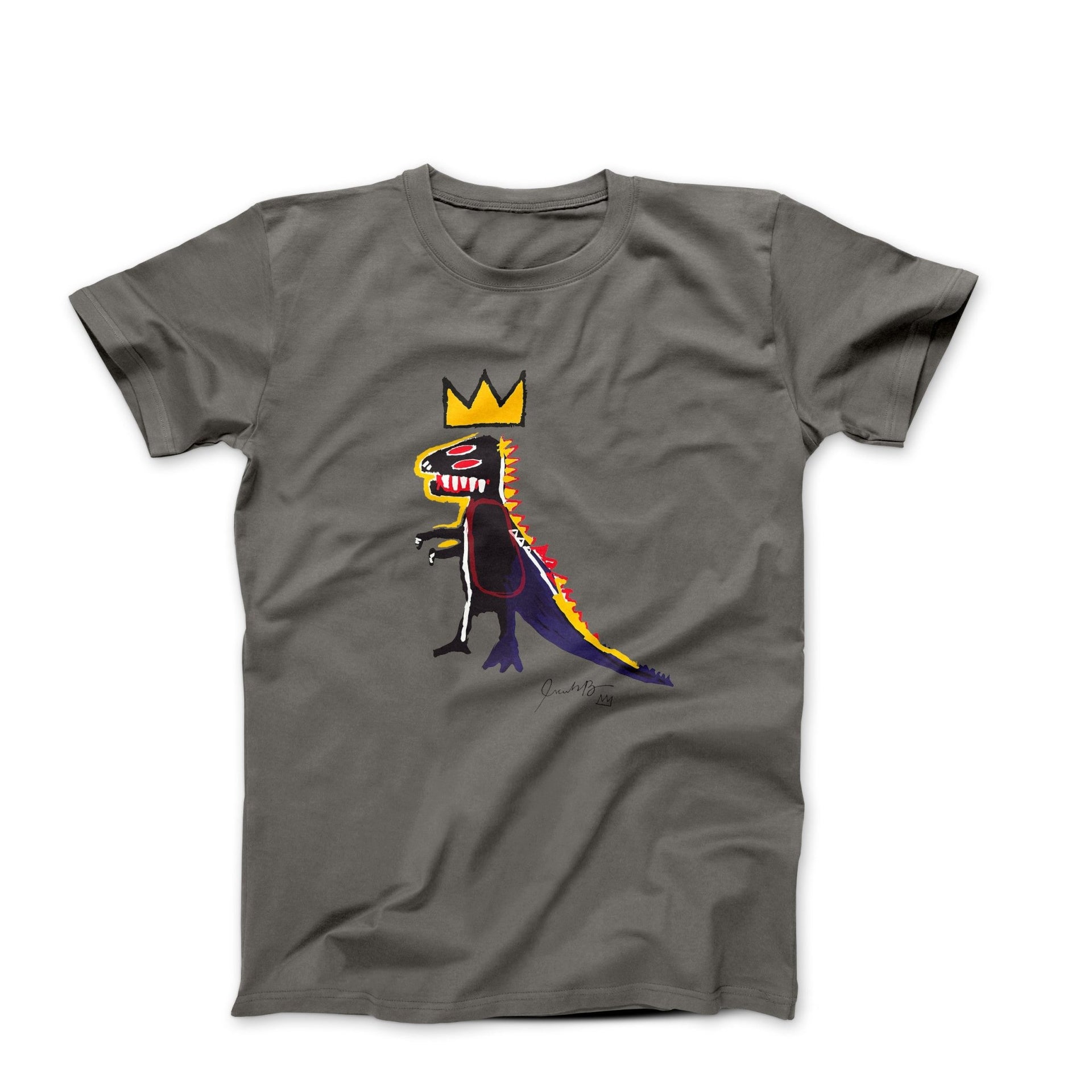 Basquiat Pez Dispenser (Dinosaur) Street Art T-Shirt - Clothing - Harvey Ltd