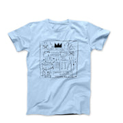 Basquiat Tartown Records (1983) Album Cover T-shirt - Clothing - Harvey Ltd