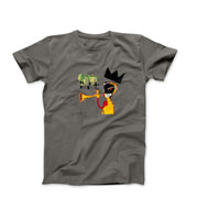 Basquiat Trumpet (1984) Street Art T-Shirt - Clothing - Harvey Ltd