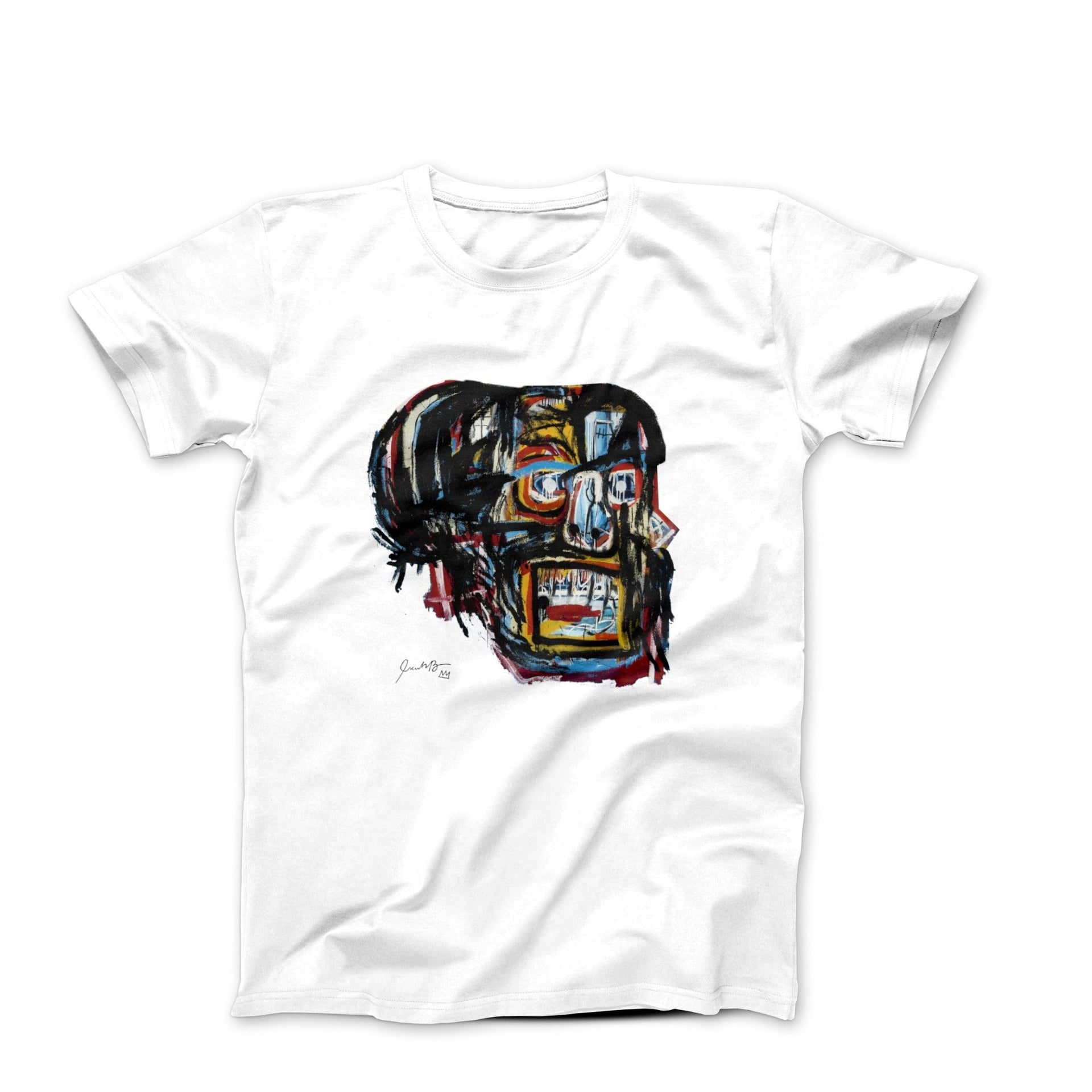 Basquiat Untitled Skull (1982) Artwork T-Shirt - Clothing - Harvey Ltd