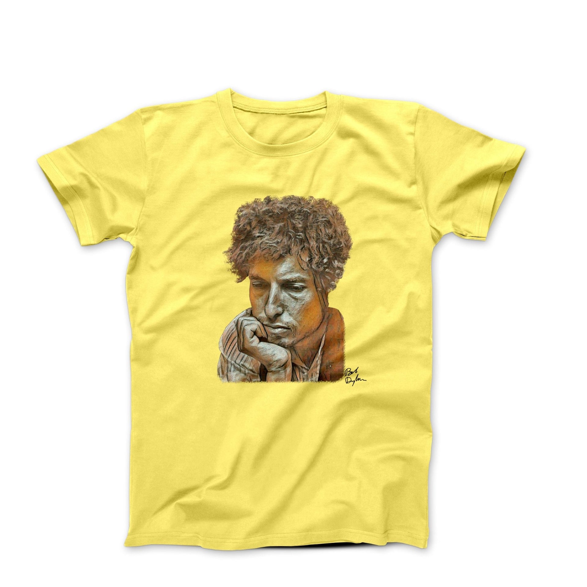 Bob Dylan Portrait Drawing T-shirt - Clothing - Harvey Ltd