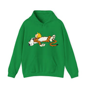 Calvin & Hobbes Having A Snooze Hoodie - Clothing - Harvey Ltd