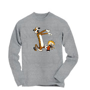 Calvin & Hobbes Playing Zombies Long-Sleeve Tee - Clothing - Harvey Ltd